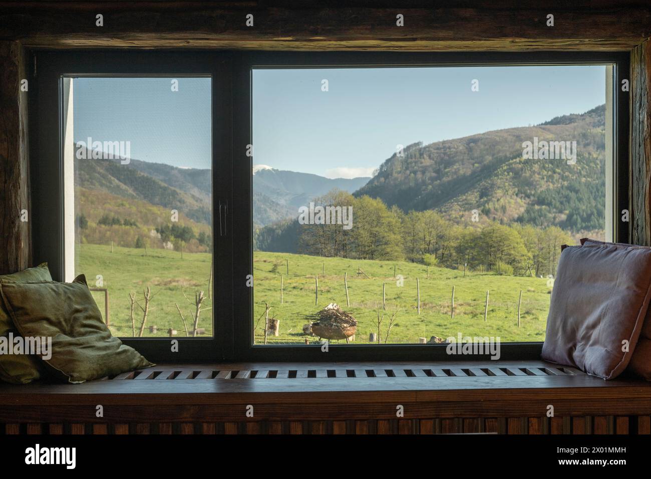 Nucsoara, Kreis Argeș, Muntenia, Rumänien Stockfoto
