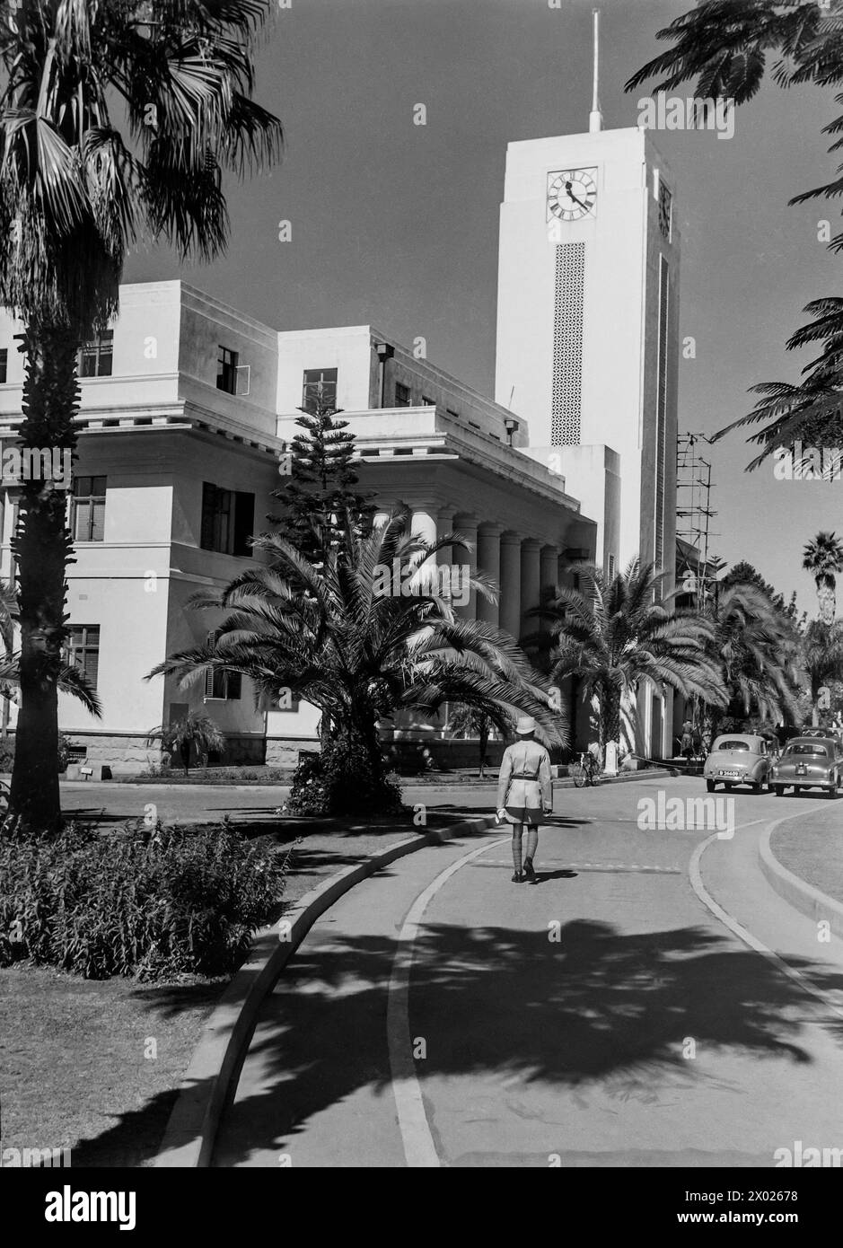 Bulawayo, Rhodesien (Simbabwe) Rathaus an der Fife Street, 1956 Stockfoto