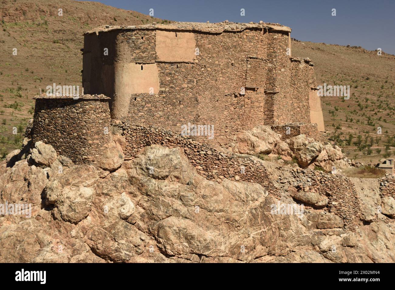 Agadir Amassine, das alte kollektive Festungslager, Anti-Atlas, Marokko, Nordafrika, Afrika Stockfoto