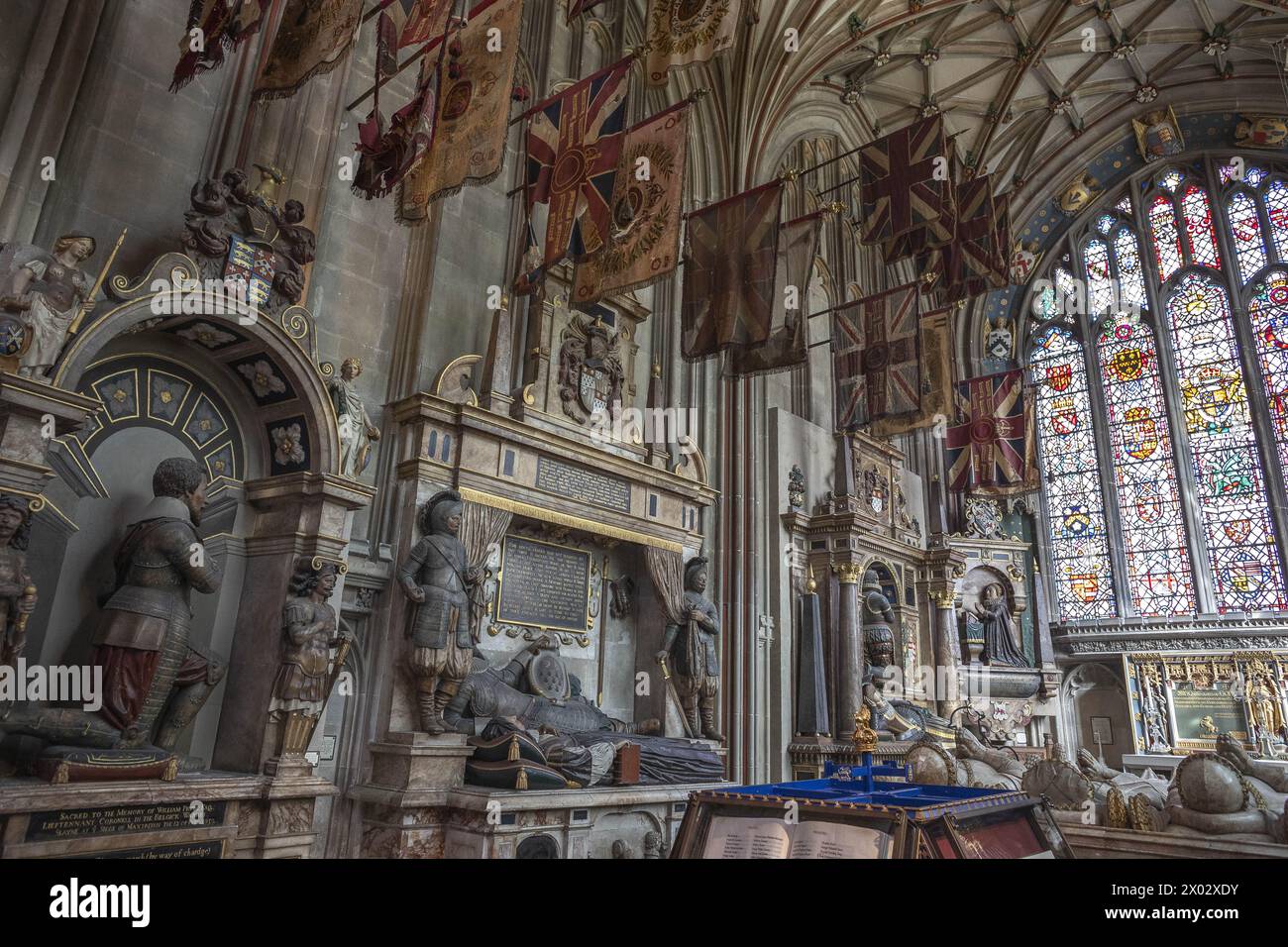 St. Michaels Chapel (die Kriegerkapelle), Kathedrale von Canterbury, UNESCO-Weltkulturerbe, Canterbury, Kent, England, Vereinigtes Königreich, Europa Stockfoto