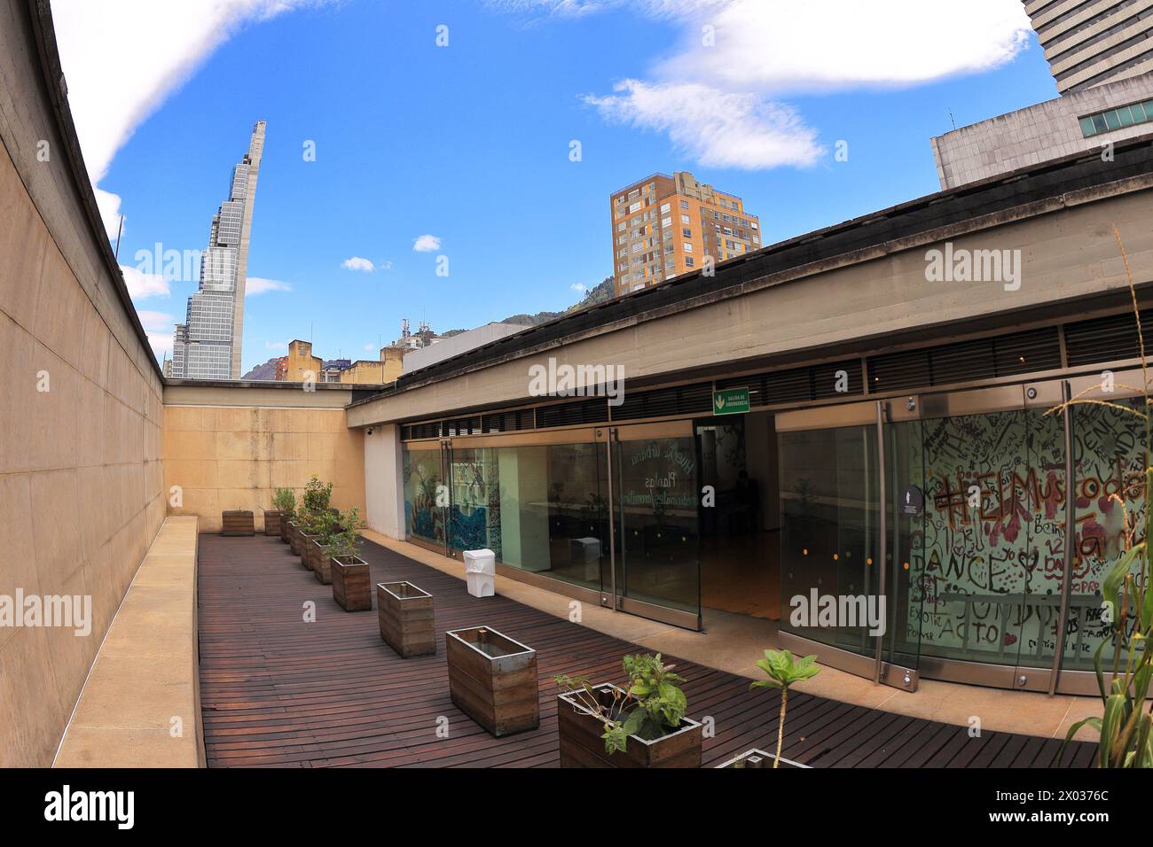 Bogota, Kolumbien. 30-01-2024. Turist Besuchen Sie das Goldmuseum von Kolumbien mit mehr als 30.000 Goldstücken aus einheimischen präkolumbianischen Ureinwohnern. © Jose Bula Stockfoto