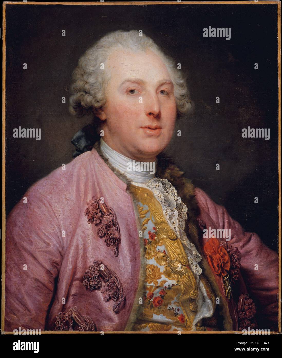 Comte d'Angiviller, 1763 Jean-Baptiste Greuze Stockfoto