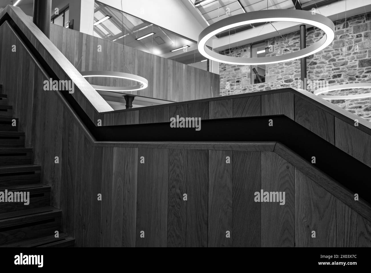 Kresen Kernow Archive Facility Redruth Town Cornwall Penwith Stockfoto