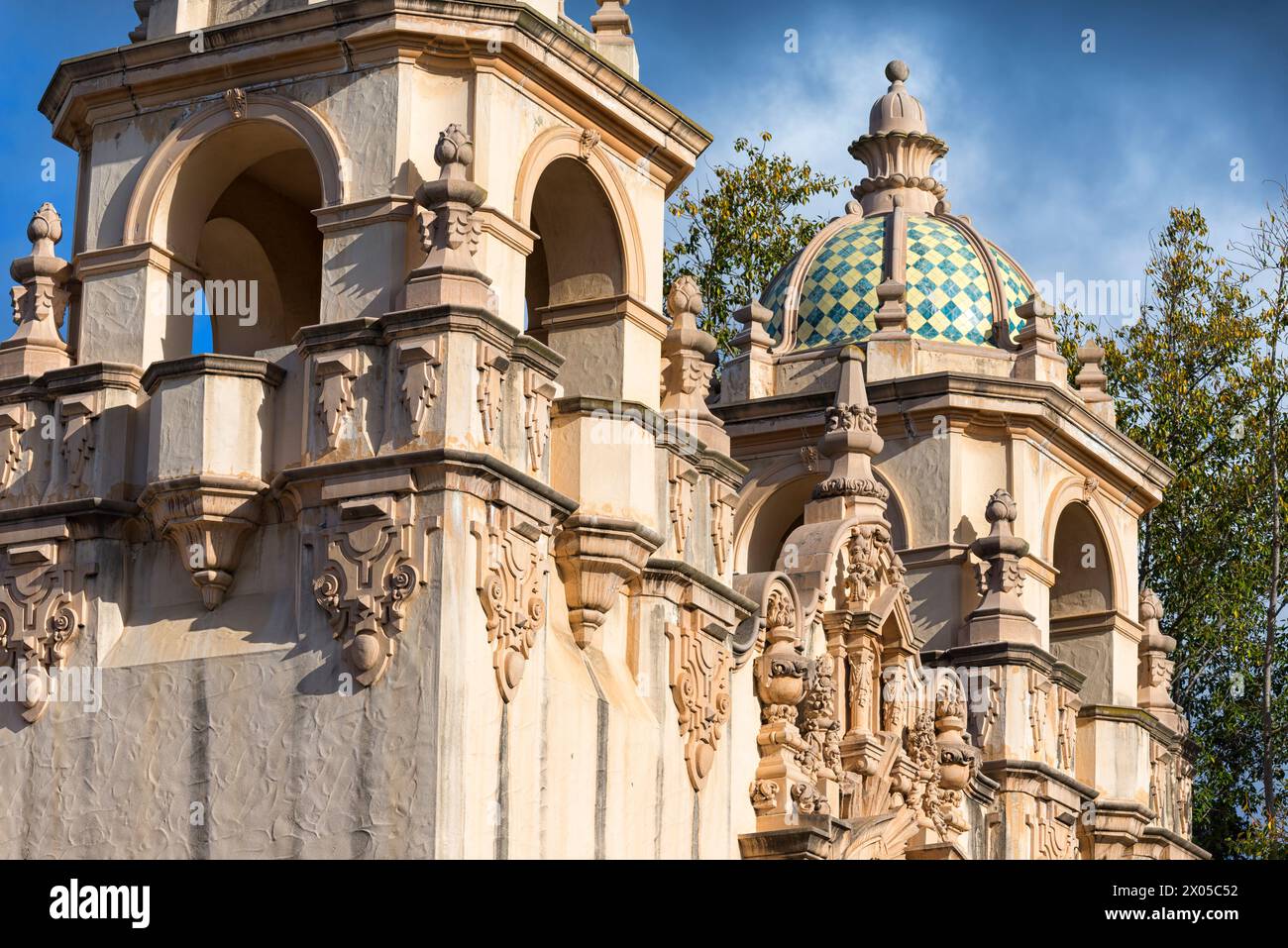 Casa del Prado Theater. San Diego, Kalifornien, USA. Stockfoto