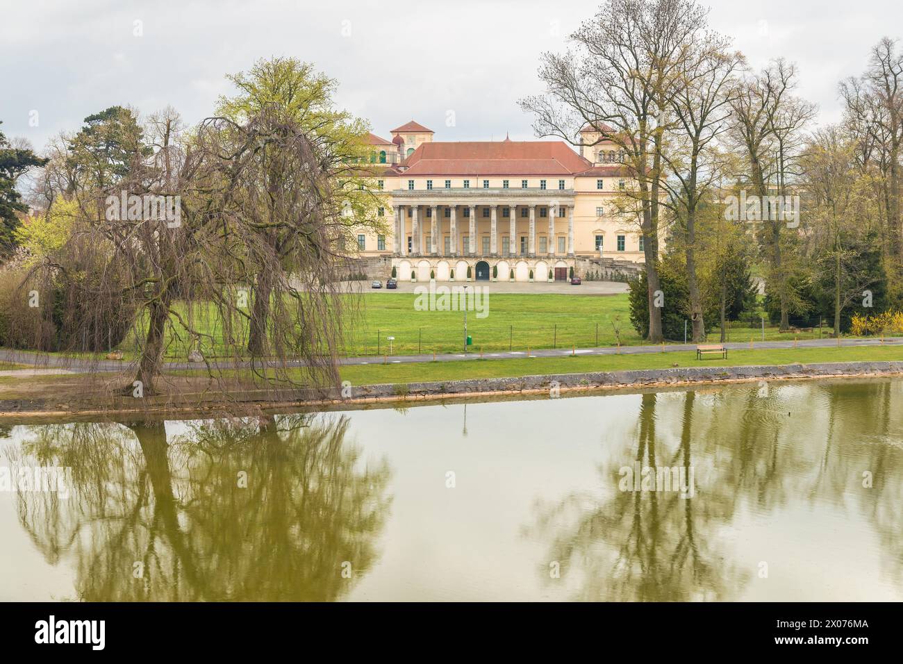 Schloss Esterhazy, Schloss in Eisenstadt, Österreich, Europa. Stockfoto