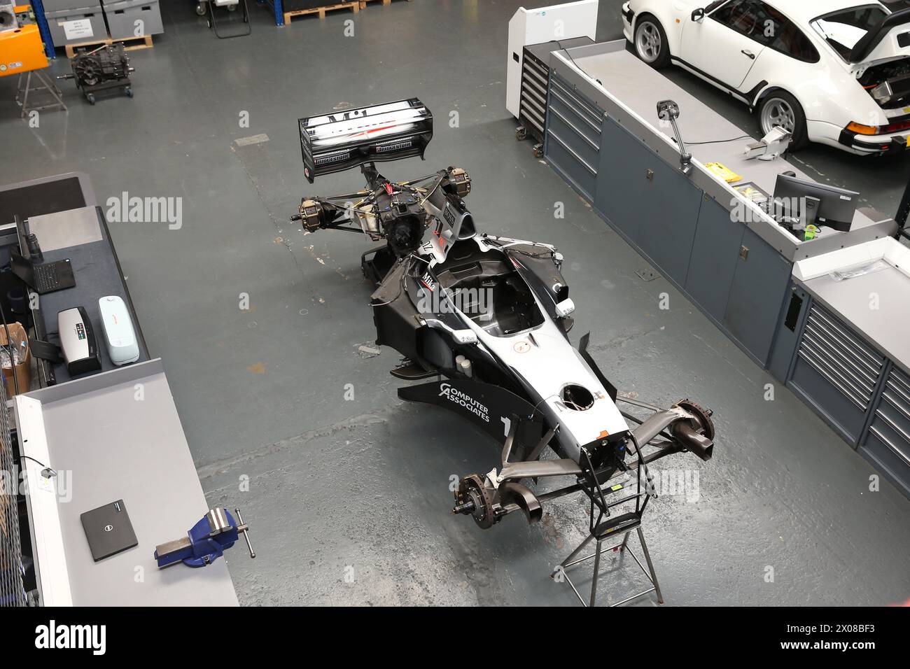 McLaren Formula One Heritage Centre Stockfoto