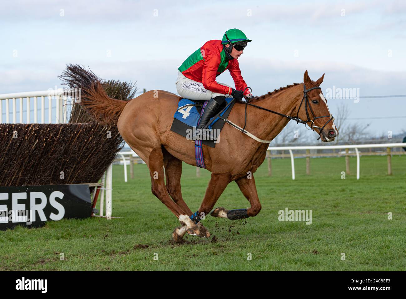 Zweites Rennen in Wincanton 26. Januar 2022 Stockfoto