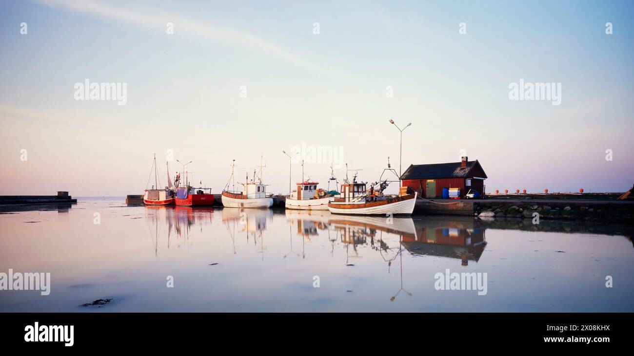 Fischerhafen. Öland, Schweden Stockfoto