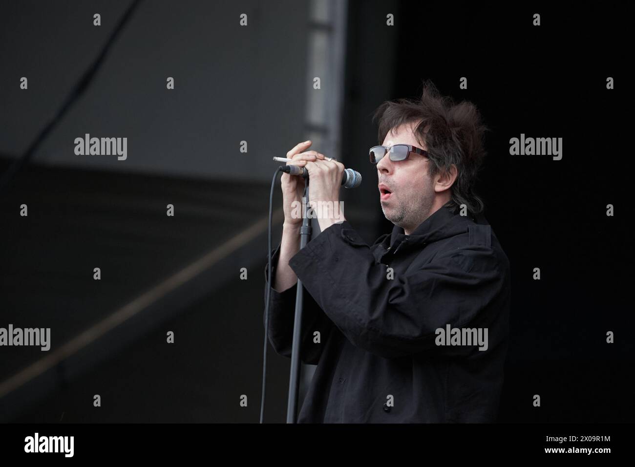 Echo und die Bunnymen Stockfoto