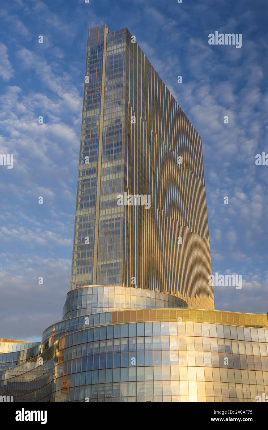 Ocean Casino Resort auf der Atlantic City Boardwalk am Morgen, Atlantic City, New Jersey Stockfoto