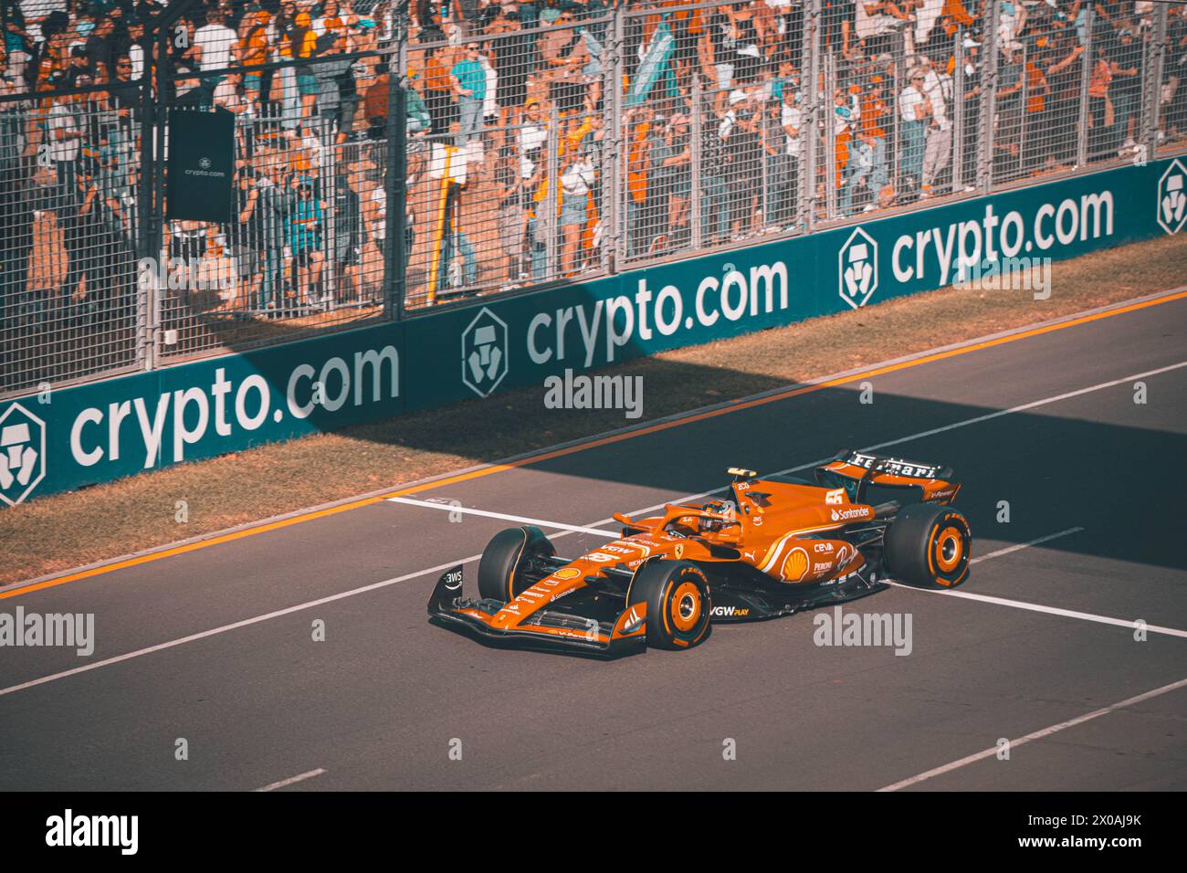 F1 Grand Prix Melbourne Stockfoto
