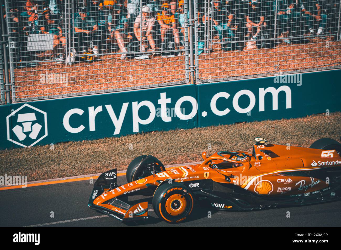F1 Grand Prix Melbourne Stockfoto