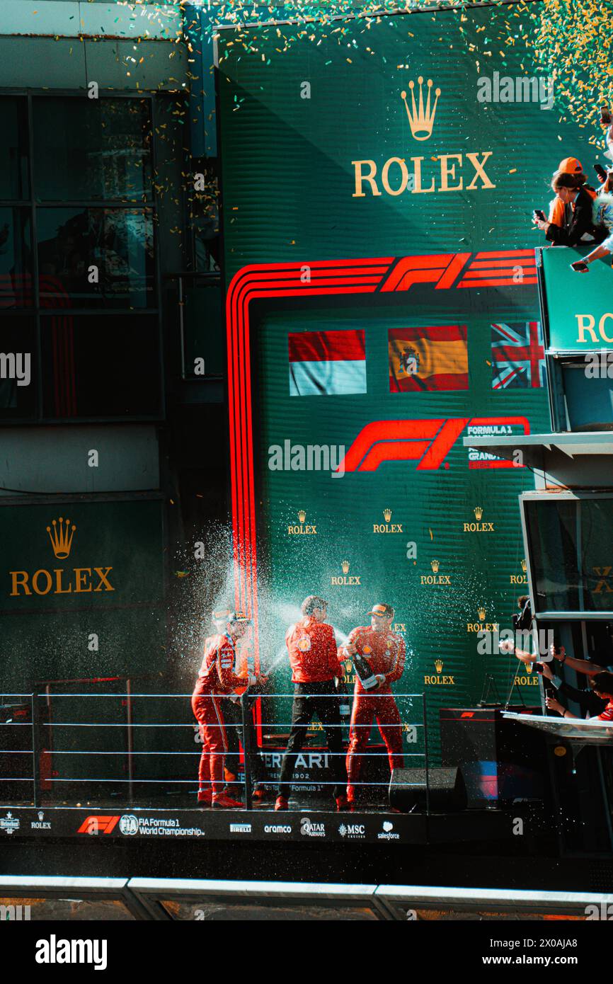 F1 Grand Prix Melbourne Stockfoto