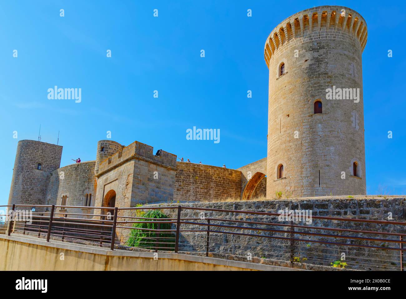 Schloss Bellver, Palma de Mallorca, Mallorca, Balearen, Spanien Stockfoto