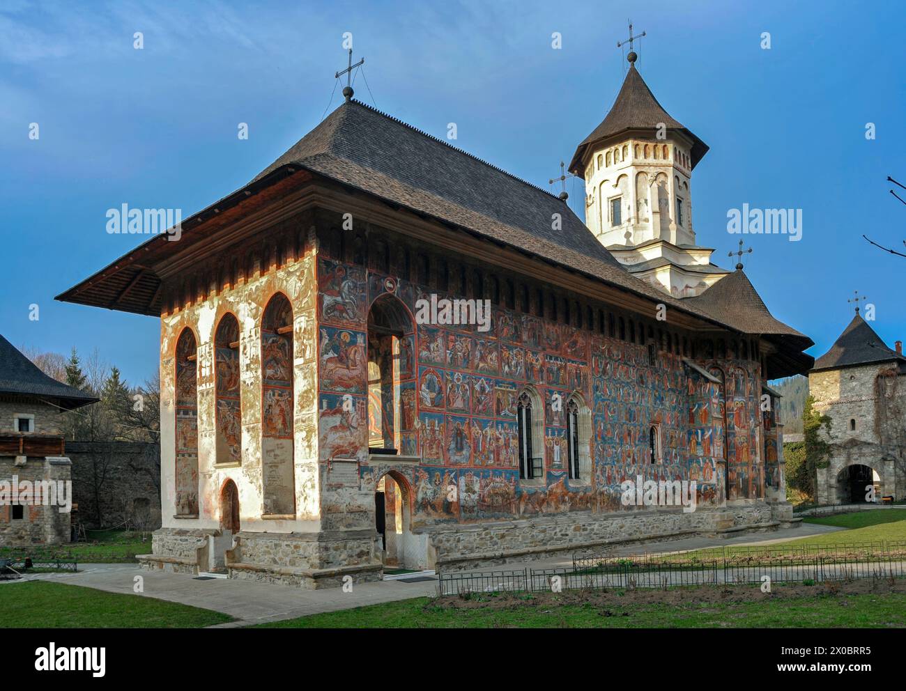 Moldawien-Kloster, Moldawien, Rumänien Stockfoto