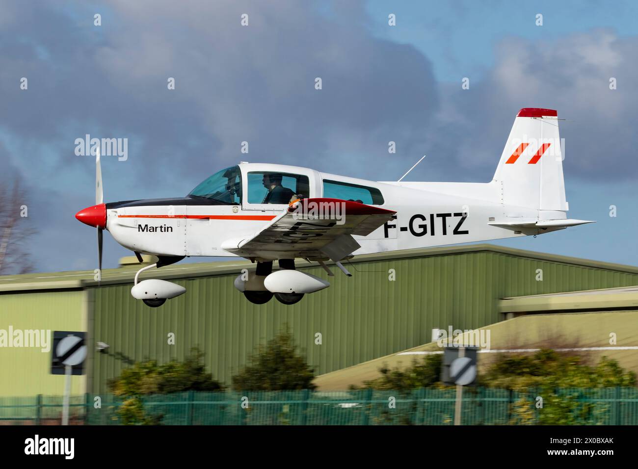 American General AG-6B Tiger F-GITZ Stockfoto