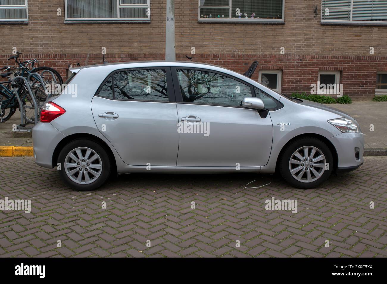 Toyota Auris Auto In Amsterdam, Niederlande 9-4-2024 Stockfoto