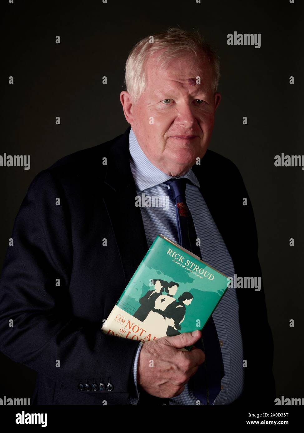 Rick Stroud The Oldie Literary Lunch 09-04-24 Stockfoto