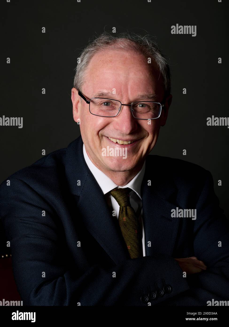 Sinclair Mackay Das Literarische Lunch Der Oldie 09-04-24 Stockfoto