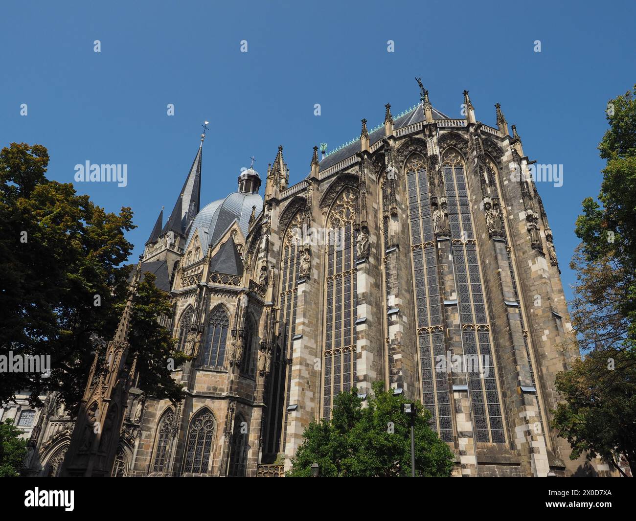 Aachener Domkirche In Aachen Stockfoto