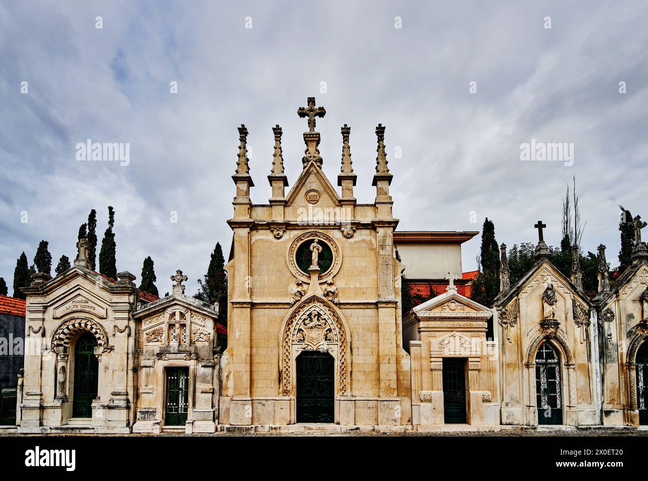 Friedhof in Aviero, Portugal, Europa Stockfoto