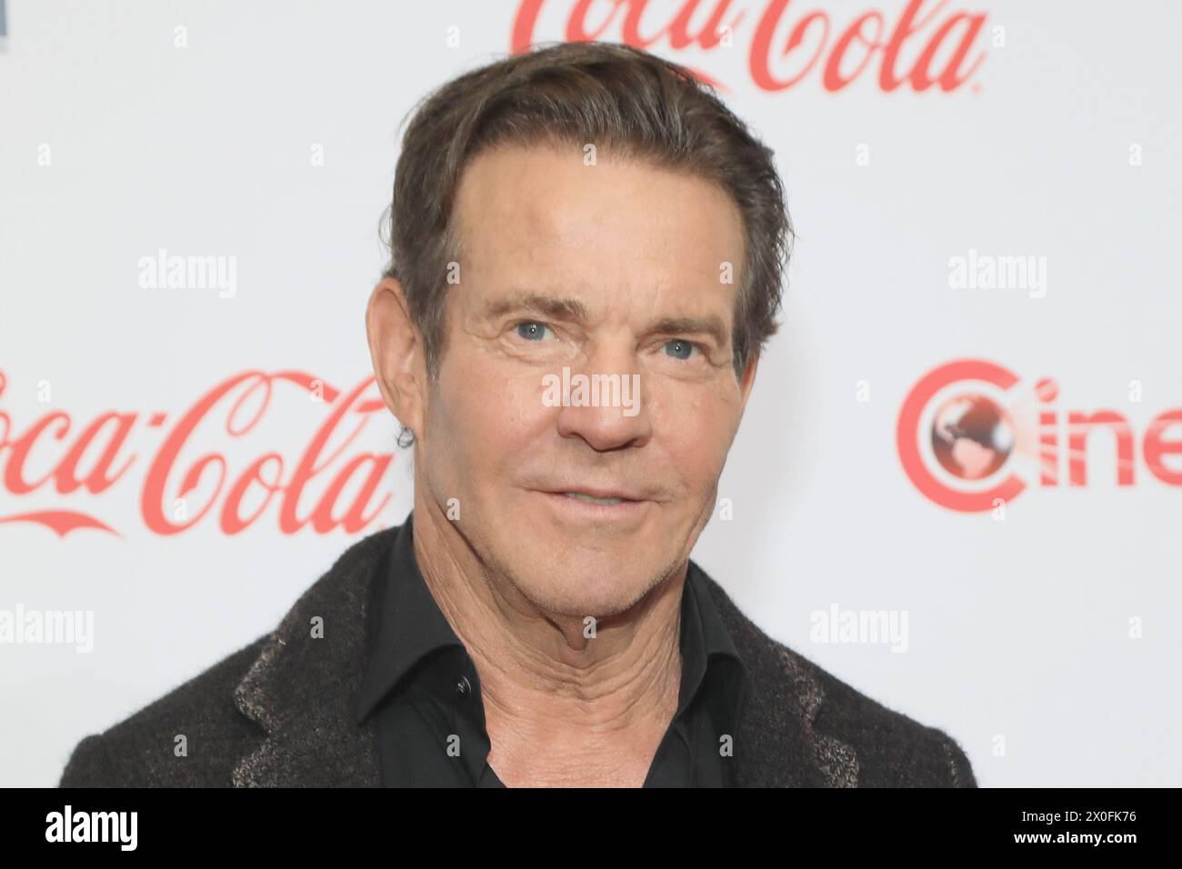 April 2024, Las Vegas, Nevada, USA: LAS VEGAS, NV - 11. APRIL 2024: Dennis Quaid bei der CinemaCon Big Screen Achievement Awards im Omnia Nachtclub im Caesars Palace während der CinemaCon. (Kreditbild: © Nina Prommer/ZUMA Press Wire) NUR REDAKTIONELLE VERWENDUNG! Nicht für kommerzielle ZWECKE! Stockfoto