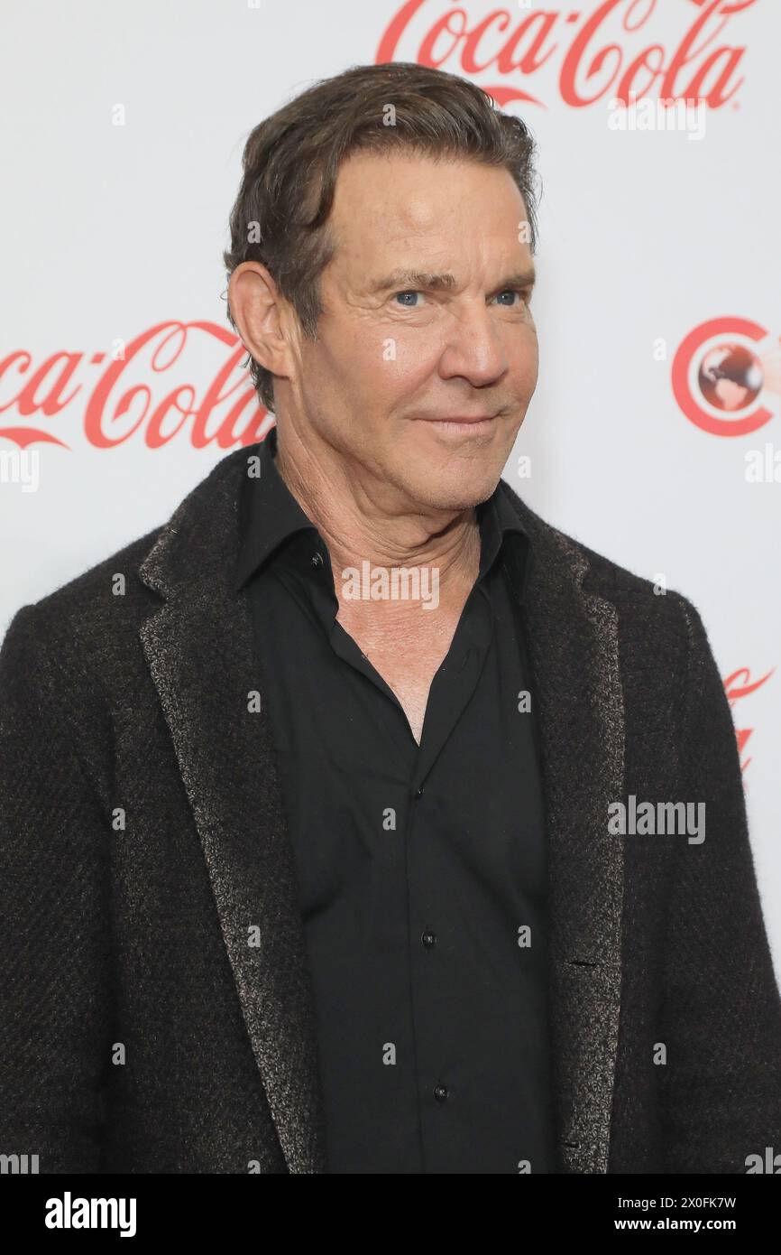 April 2024, Las Vegas, Nevada, USA: LAS VEGAS, NV - 11. APRIL 2024: Dennis Quaid bei der CinemaCon Big Screen Achievement Awards im Omnia Nachtclub im Caesars Palace während der CinemaCon. (Kreditbild: © Nina Prommer/ZUMA Press Wire) NUR REDAKTIONELLE VERWENDUNG! Nicht für kommerzielle ZWECKE! Stockfoto