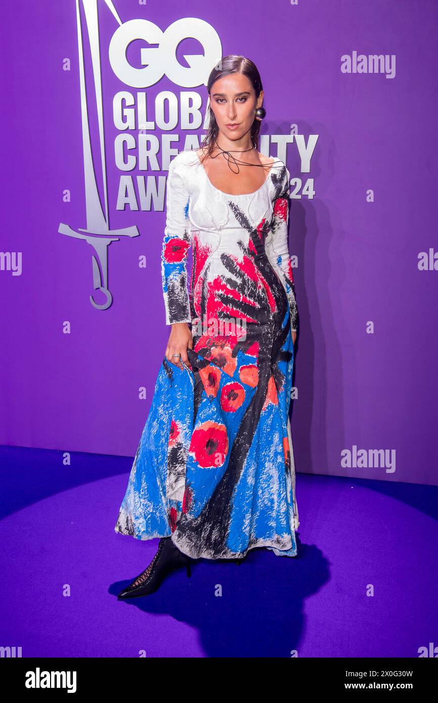 NEW YORK, NEW YORK – 11. APRIL: Chloe Wise nimmt am 11. April 2024 an den GQ Creativity Awards 2024 der WSA Teil. (Foto: Ron Adar / SOPA Images/SIPA USA) Stockfoto