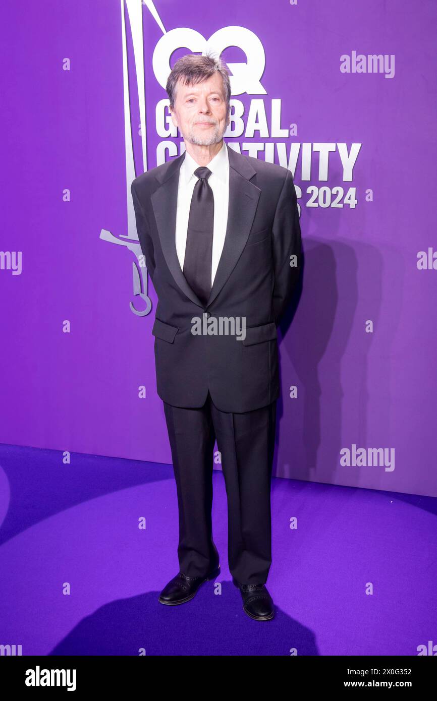 NEW YORK, NEW YORK – 11. APRIL: Ken Burns nimmt am 11. April 2024 an den GQ Creativity Awards 2024 der WSA Teil. (Foto: Ron Adar / SOPA Images/SIPA USA) Stockfoto