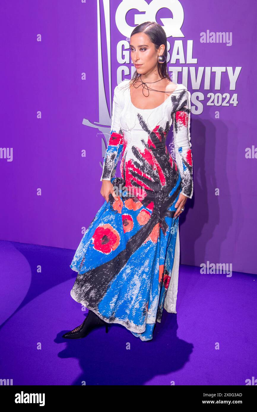 NEW YORK, NEW YORK – 11. APRIL: Chloe Wise nimmt am 11. April 2024 an den GQ Creativity Awards 2024 der WSA Teil. (Foto: Ron Adar / SOPA Images/SIPA USA) Stockfoto
