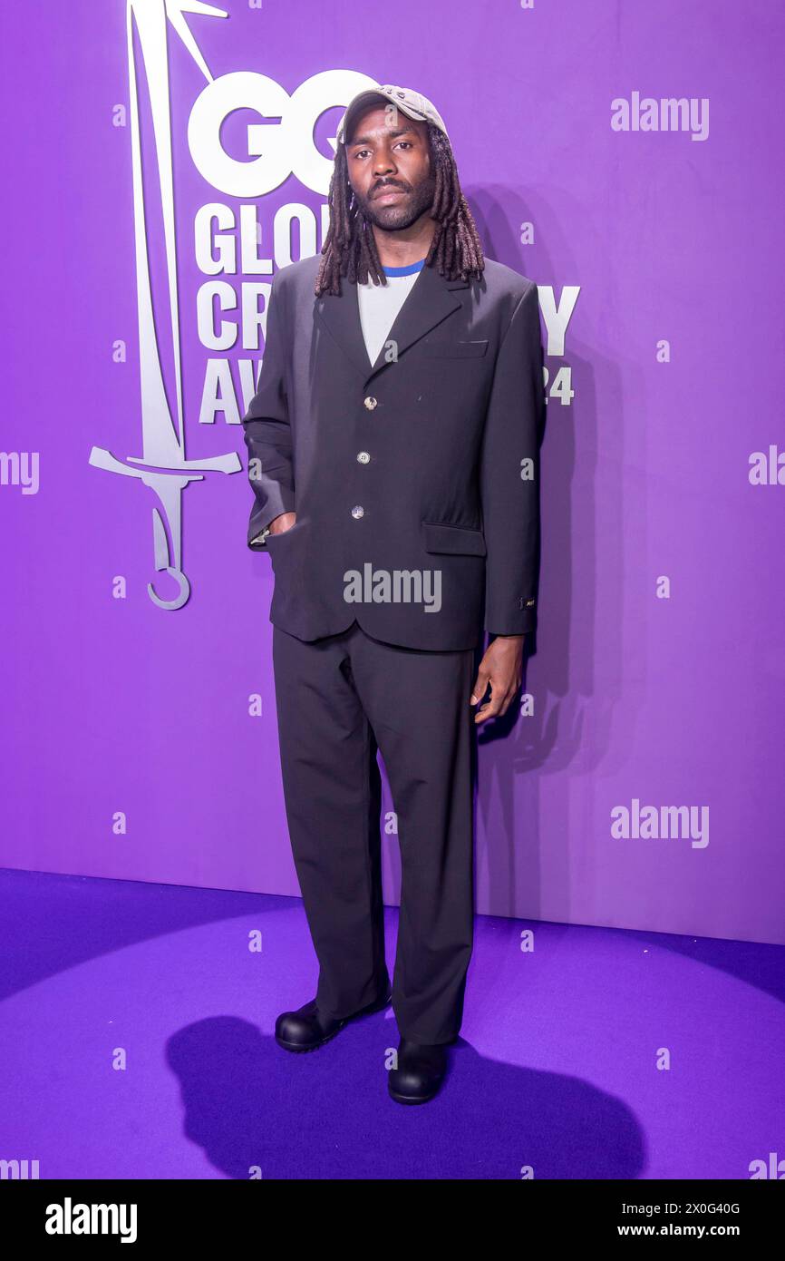 NEW YORK, NEW YORK – 11. APRIL: Dev Hynes nimmt am 11. April 2024 an den GQ Creativity Awards 2024 bei der WSA Teil. (Foto: Ron Adar / SOPA Images/SIPA USA) Stockfoto