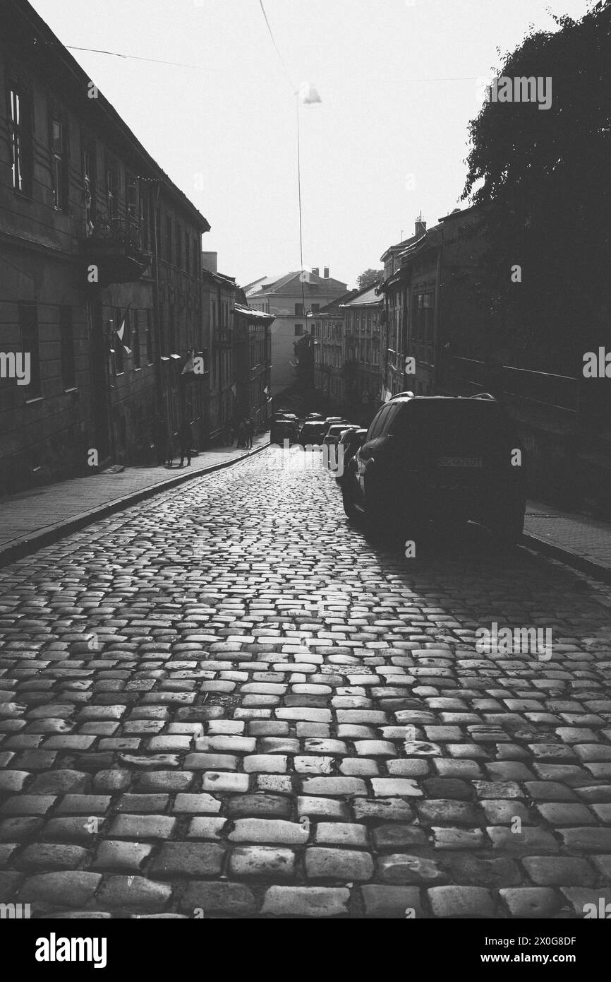 Lviv Altstadt Panorama. Ukraine, Europa. Hochwertige Fotos Stockfoto