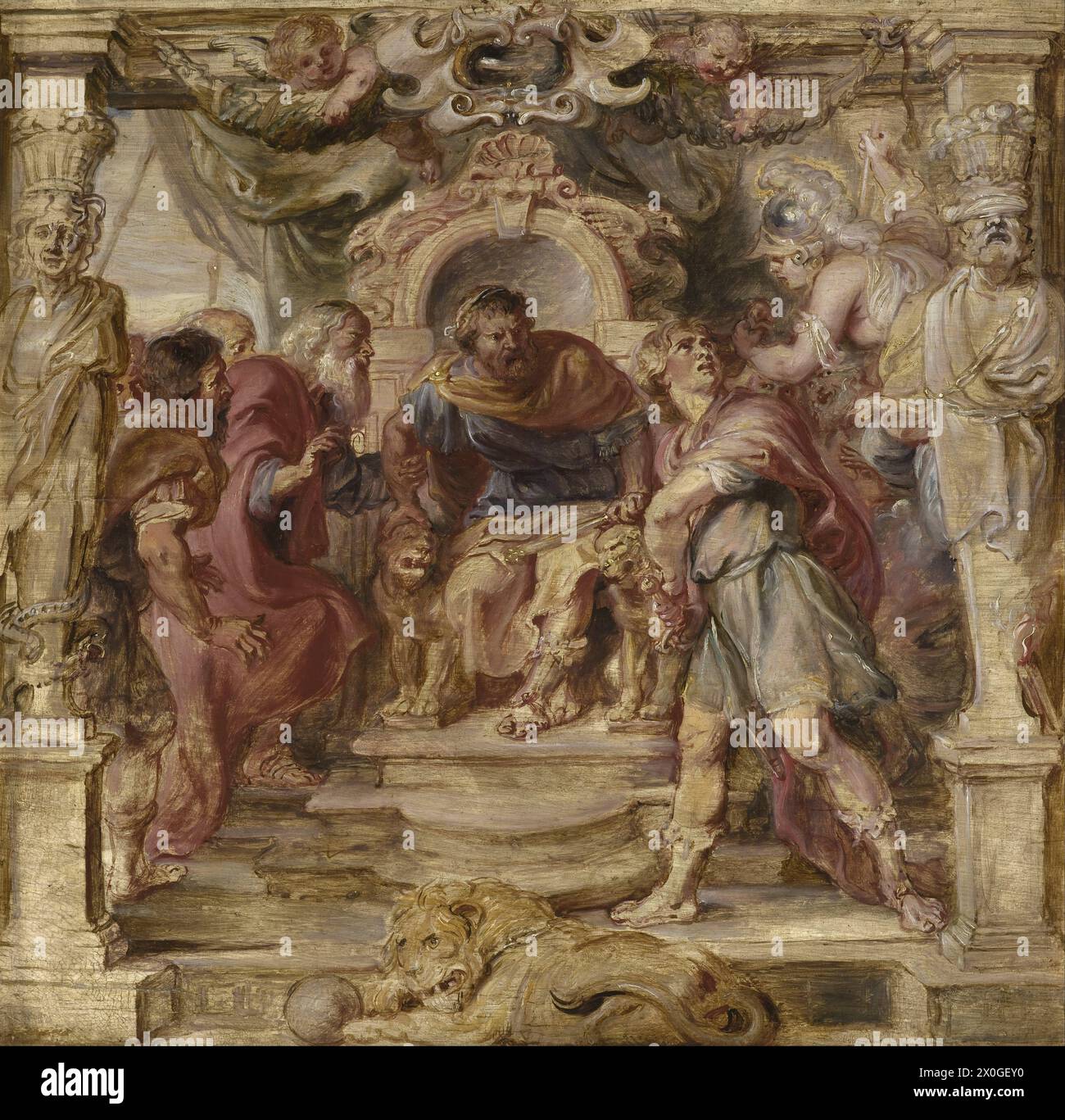 Der Zorn des Achilles (um 1630–1635), Gemälde von Peter Paul Rubens Stockfoto