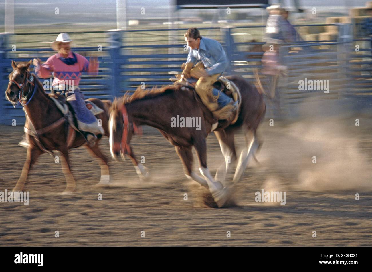 Rodeo im Ruby's Inn im Bryce Canyon National Park, Utah, USA [automatisierte Übersetzung] Stockfoto