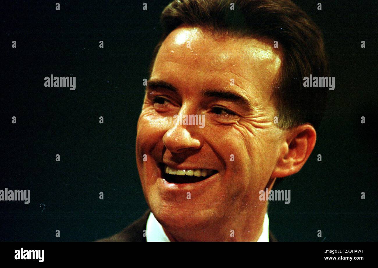 Peter Mandelson auf der Labour Party Conference in Blackpool 1998 Stockfoto