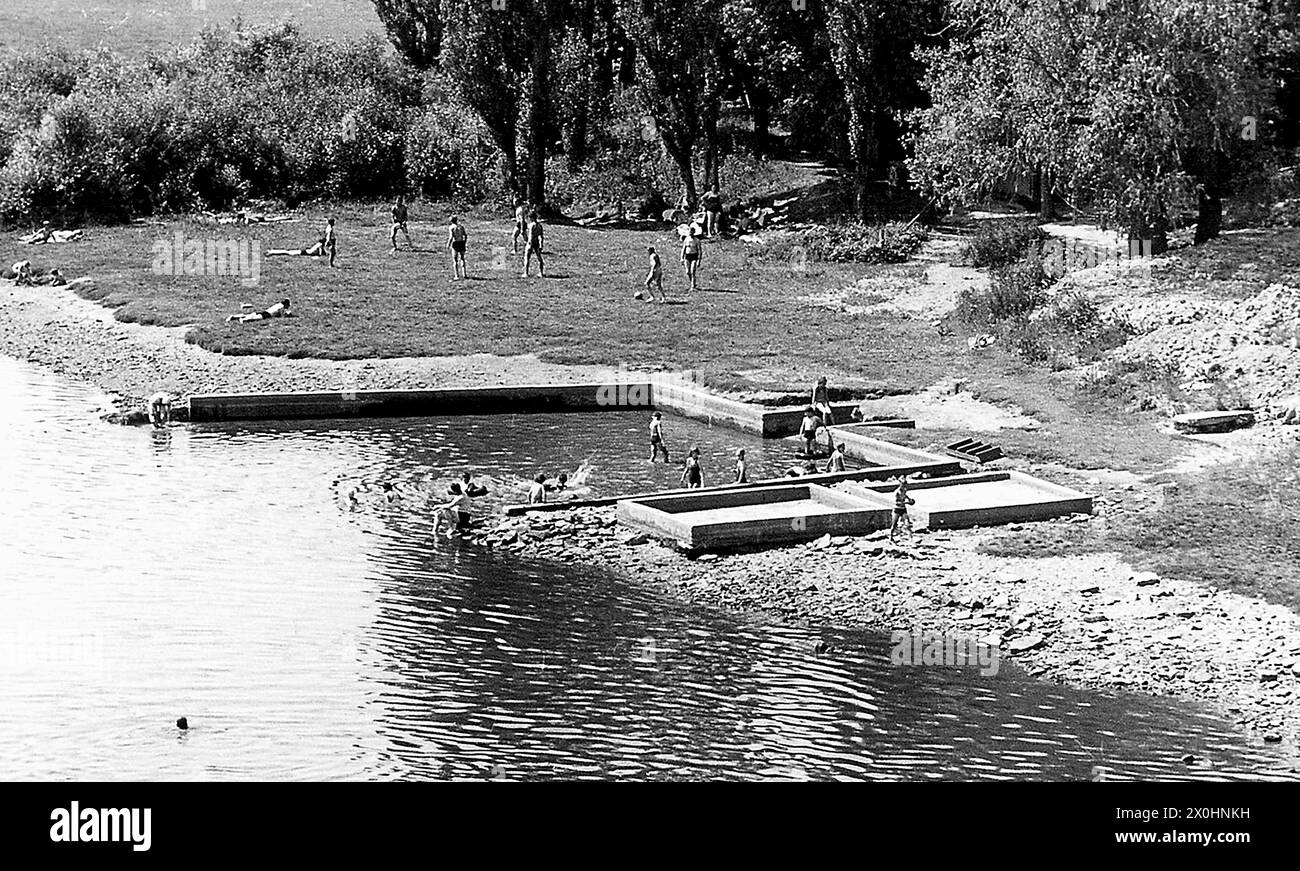 Maininselbad [automatisierte Übersetzung] Stockfoto