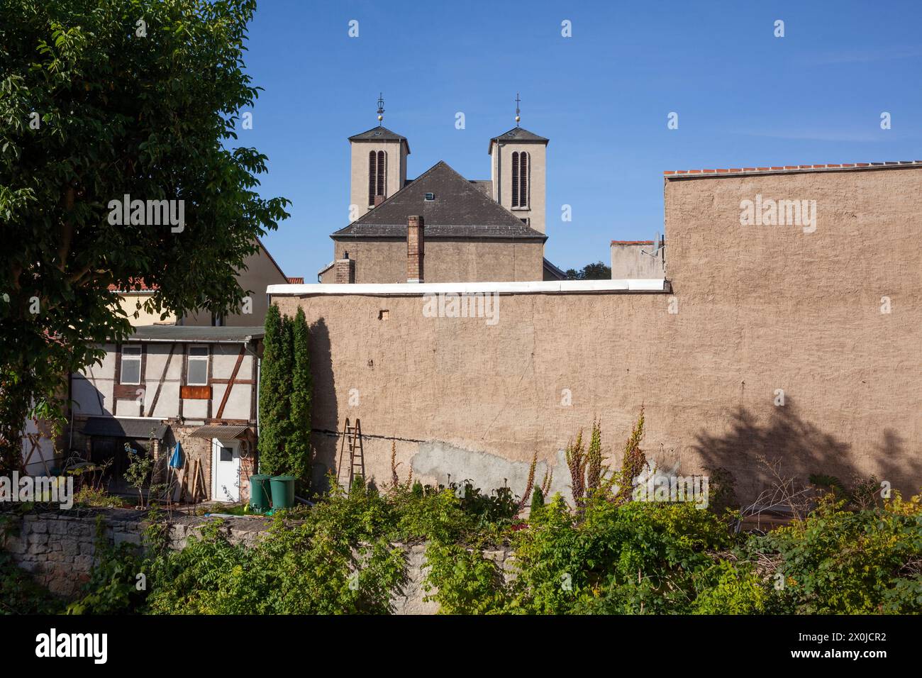 Katholische Kirche, Naumburg, Sachsen-Anhalt, Deutschland, Europa Stockfoto