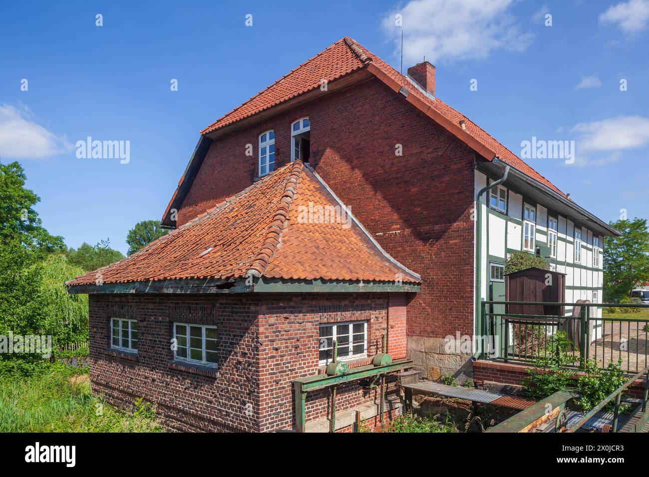 Old Mill, Rotenburg an der Wümme, Niedersachsen, Deutschland, Europa Stockfoto