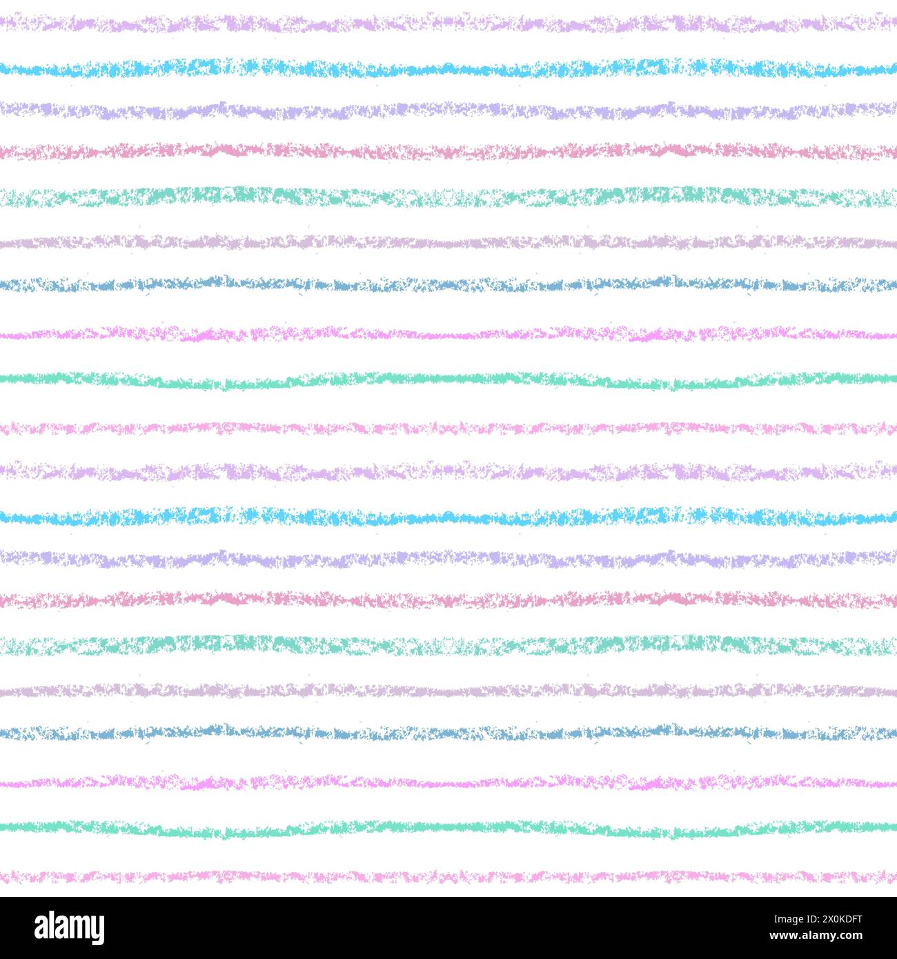 Von Hand gezeichnete Linien nahtlose Musterstruktur Stock Vektor