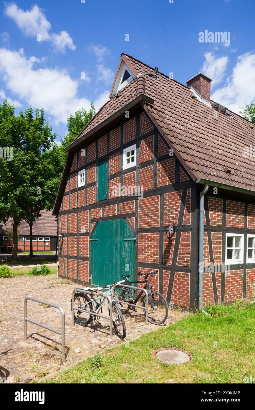 Heimatmuseum Heimathaus Rotenburg, Rotenburg an der Wümme, Niedersachsen, Deutschland, Europa Stockfoto