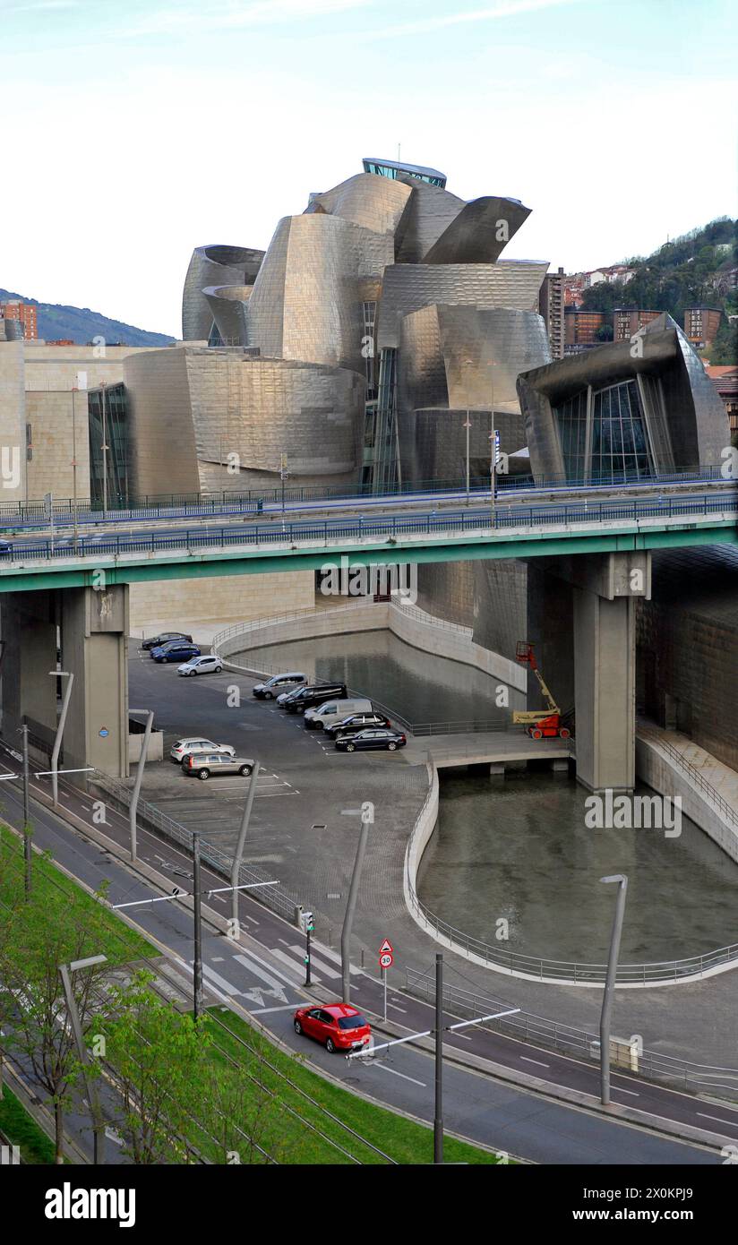 Guugenheim, Bilbao, Kunst, Museum, Architektur, Frnk Gehry, Bilbao, Spanien, Europa Stockfoto