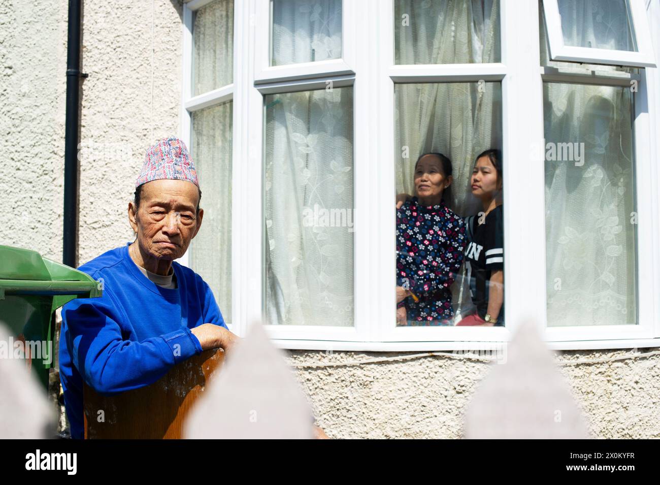 Folkestone Lockdown Project 2020 Stockfoto