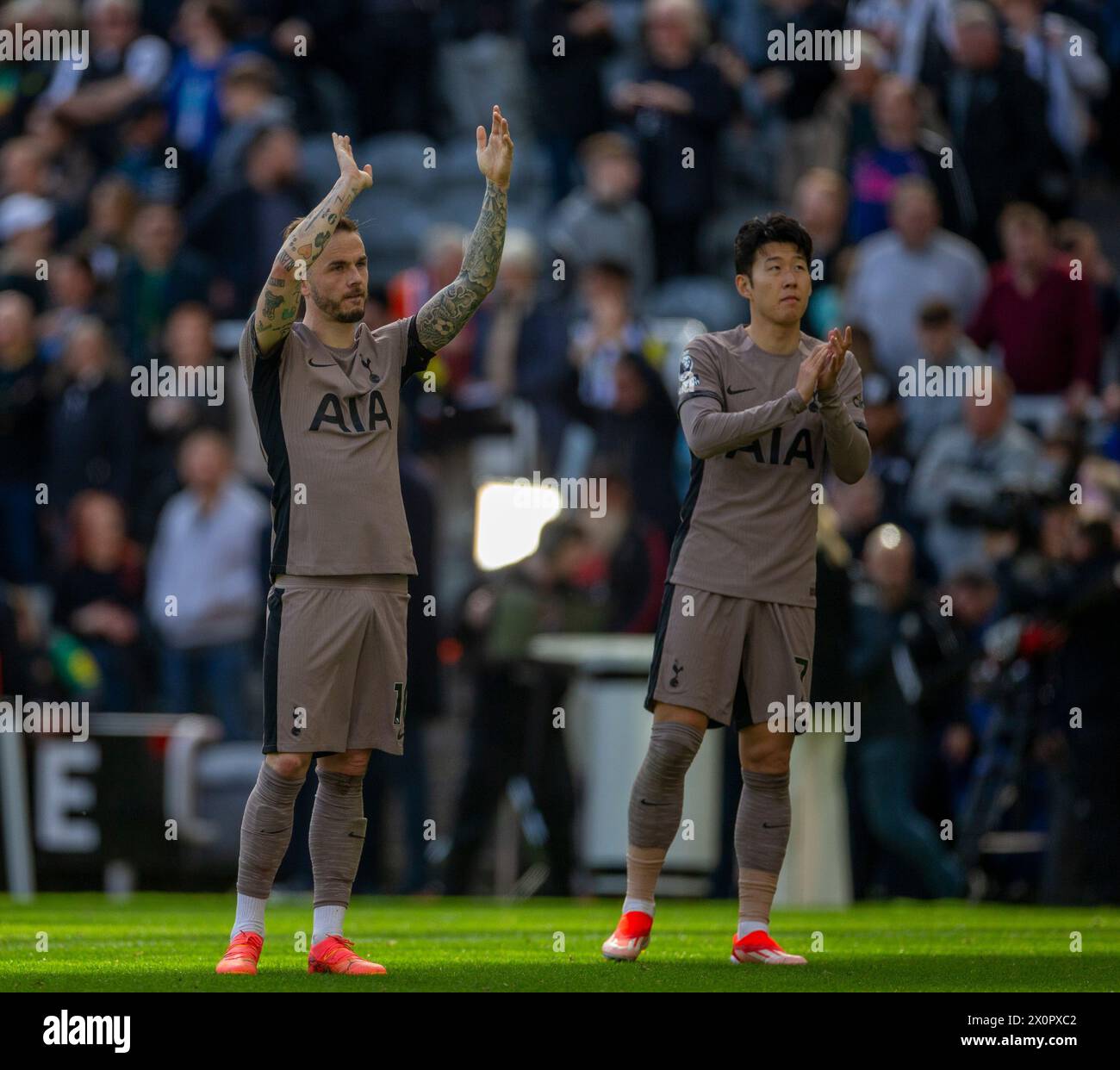 April 2024; St. James' Park, Newcastle, England; Premier League