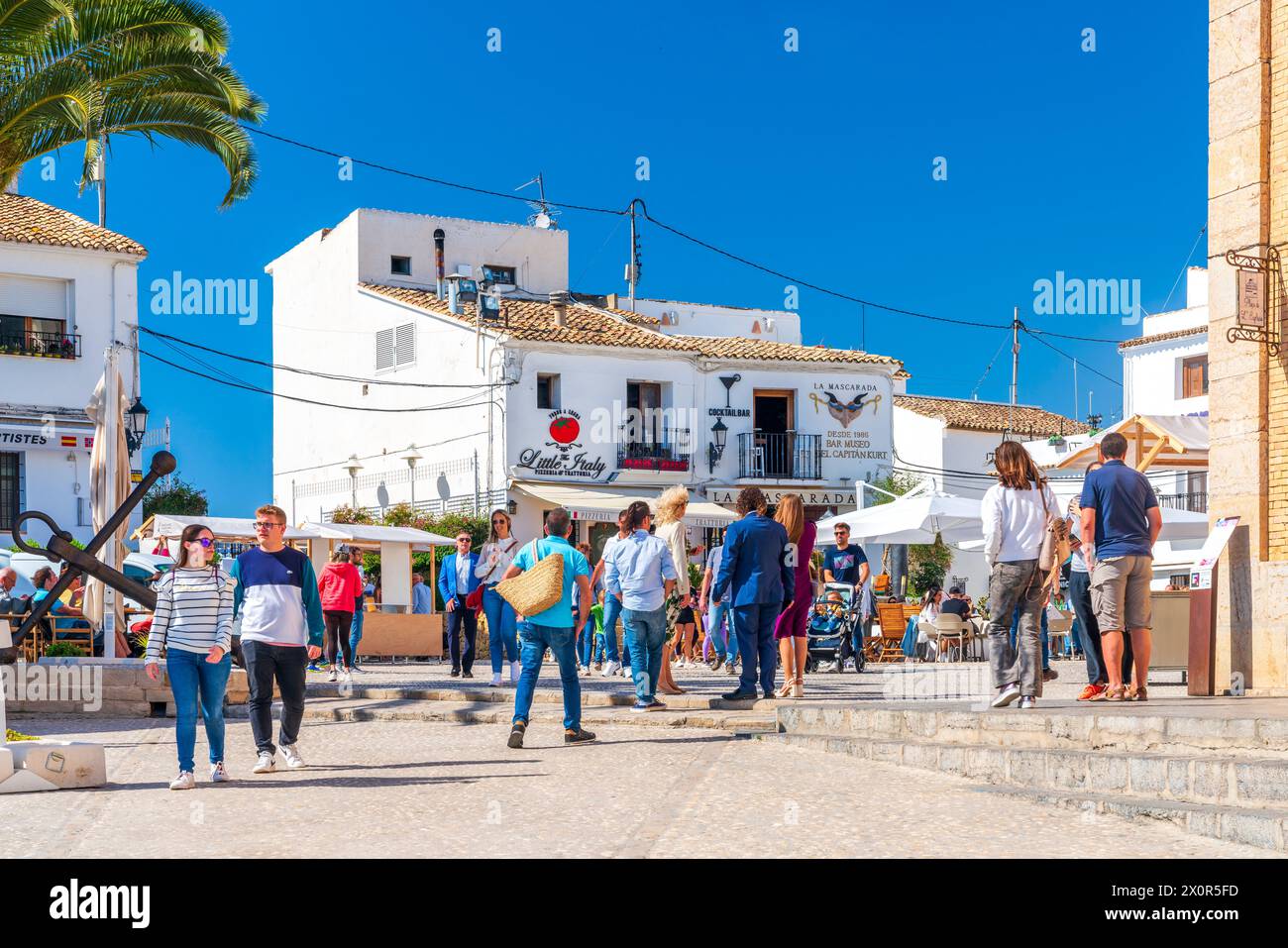 Altstadt Altea, Comunidad Valenciana, Alicante Viertel, Costa Blanca, Spanien Stockfoto