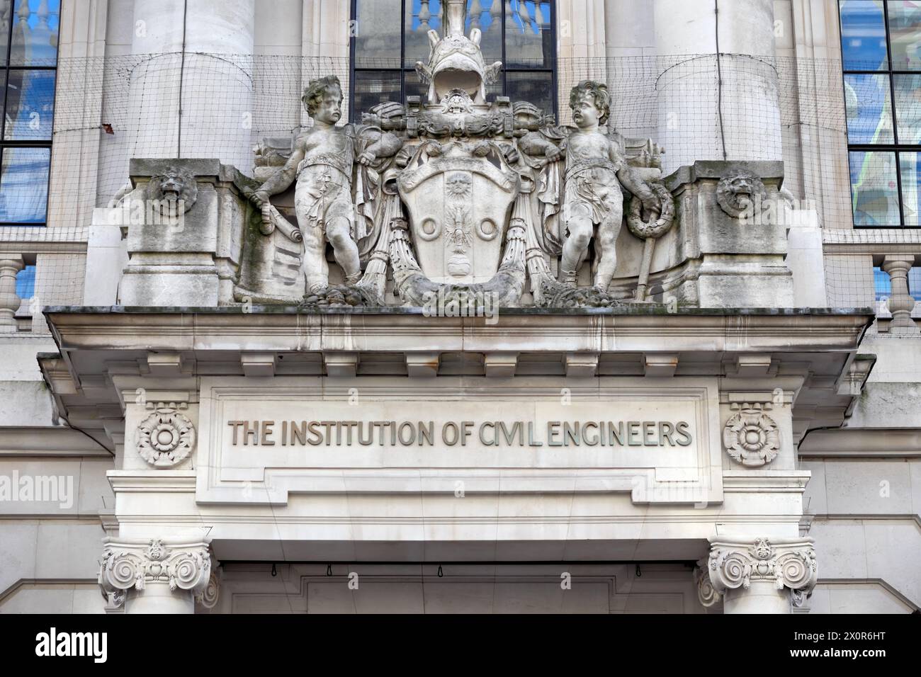 Hauptsitz der Institution of Civil Engineers (ICE) in London, Großbritannien Stockfoto