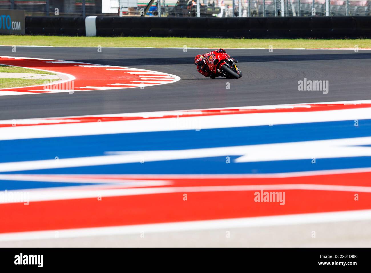 13. April 2024; Circuit of the Americas, Austin, Texas, USA; MotoGP Red Bull Grand Prix des Americas Qualifying Day 2024; Nummer 3 Red Bull GasGas Fahrer Augusto Fernandez während des Qualifying Stockfoto