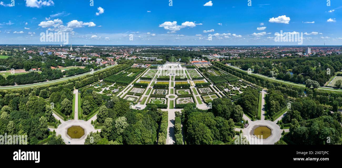 Herrenhausener Garten des Herrenhausener Schlosses in Hannover, Deutschland Stockfoto