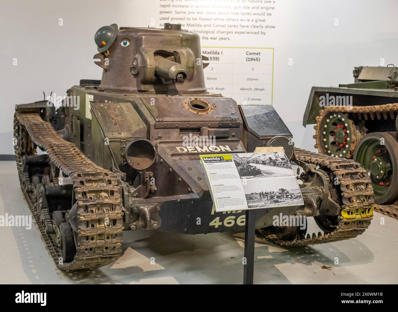 Bovington Tank Museum Stockfoto