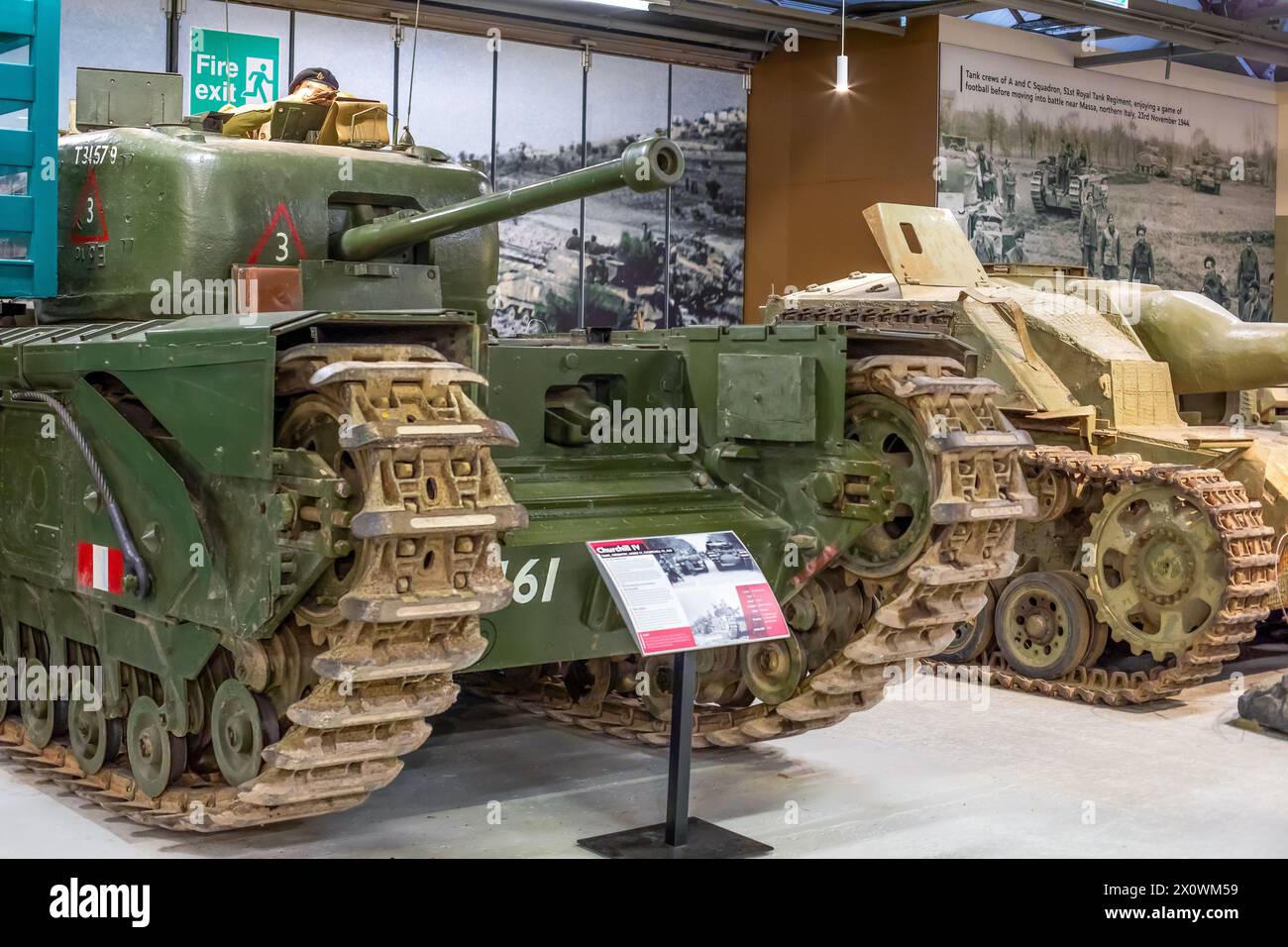 Bovington Tank Museum Stockfoto