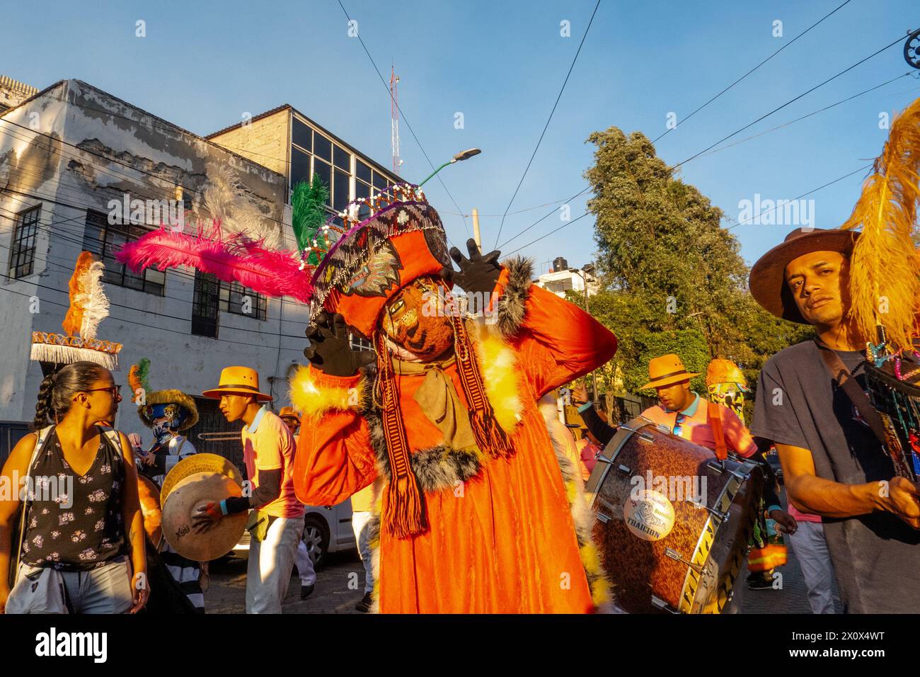 Xochimilco karneval 2024 Fotos und Bildmaterial in hoher Auflösung